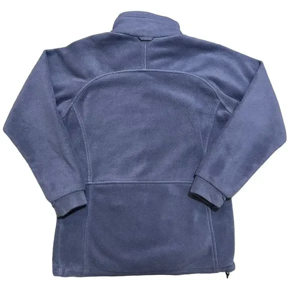 Columbia Fleece Women’s FullZip Jacket Blue Soft Shell Outer Interchange￼ Medium - Picture 3 of 9
